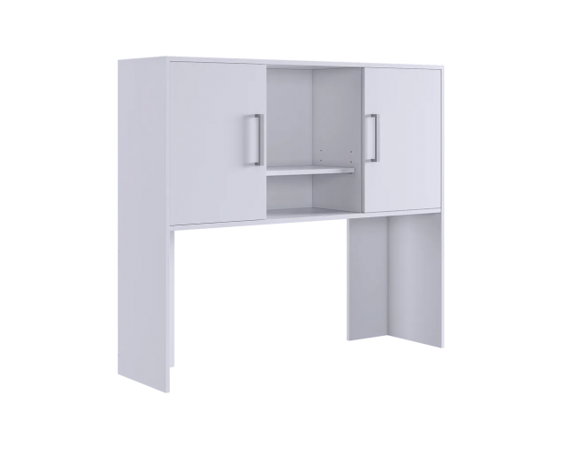 Надстройка компьютерного стола 1200 Лайт-2 белый