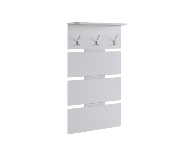 Вешалка Реал 2 белый