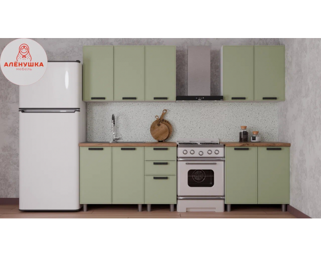 Кухонный гарнитур Лилия 2.0 фисташка